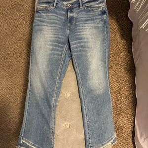 J Jill Denim fancy flare jeans